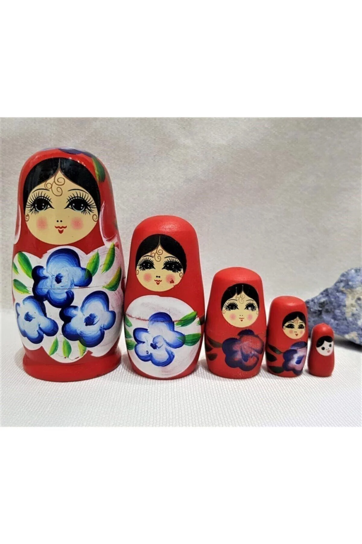 Kırmızı · Beşli