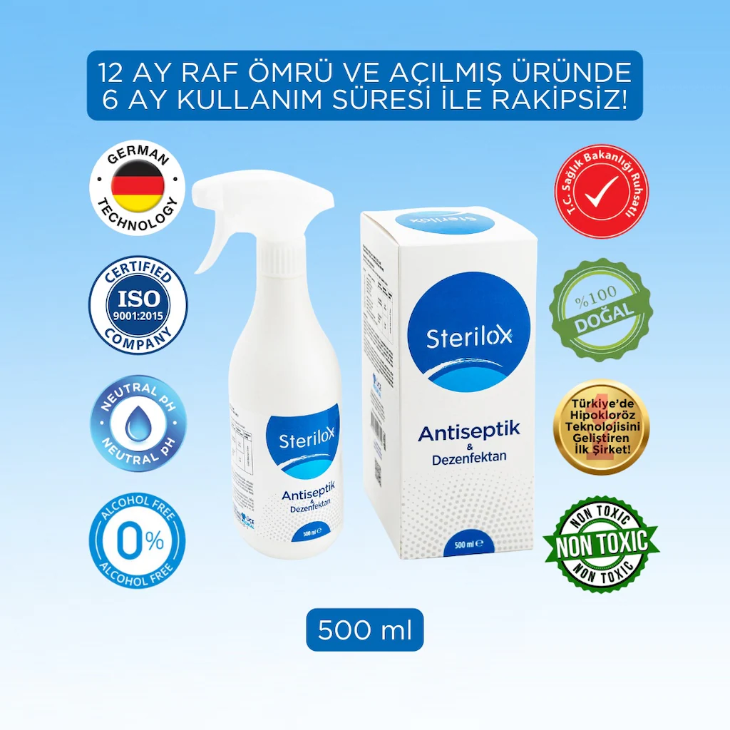Sterilox Antiseptik & Dezenfektan 500 ML